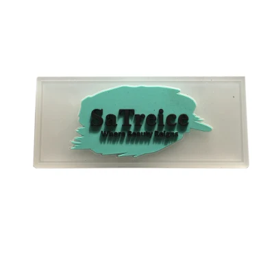 Promotion PVC-Tag PVC-Gummi-Patch für Stoff